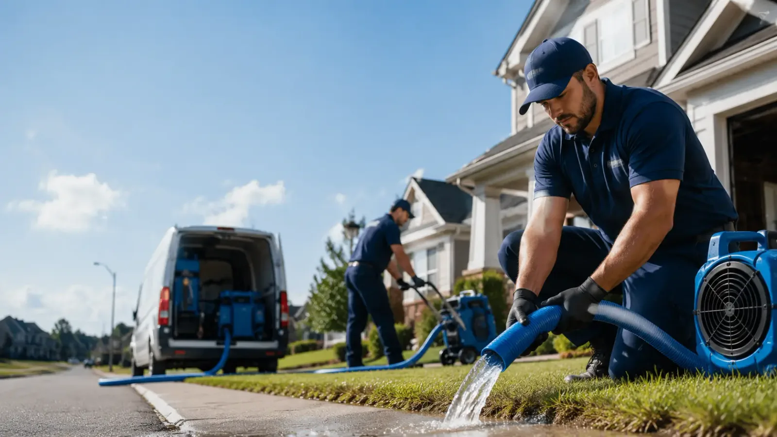 Flood Damage Restoration in Edinburgh, IN